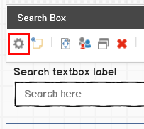 Click edit to display the search box fields. Click edit to display the search box fields.