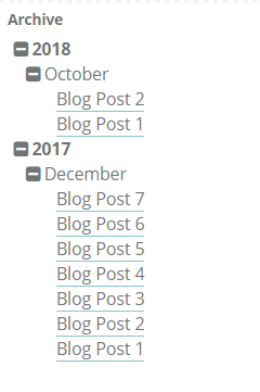 The archive component.