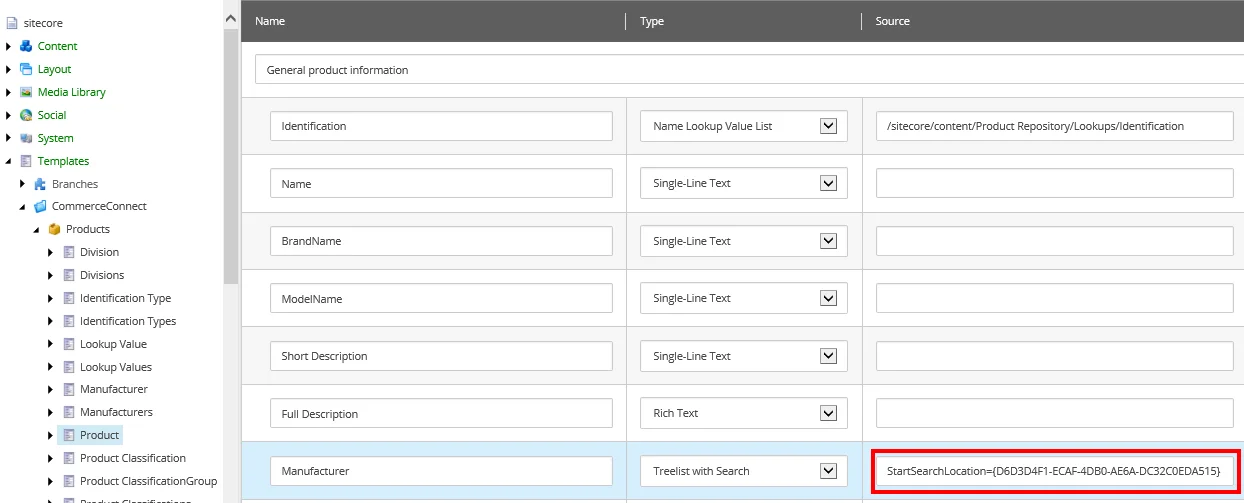The Product template in CommerceConnect template folder. The Product template in CommerceConnect template folder.
