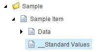 __Standard Values item