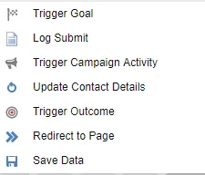 Update contact action in Forms elements pane Update contact action in Forms elements pane