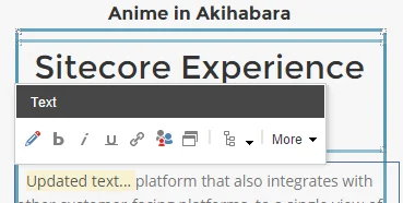 You can edit the text in the placeholder component. You can edit the text in the placeholder component.
