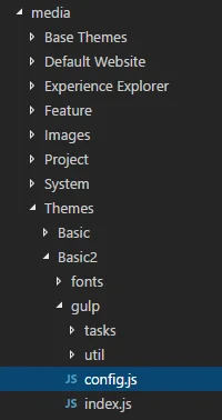 Go to config.js