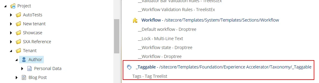 Base template taggable inherited. Base template taggable inherited.