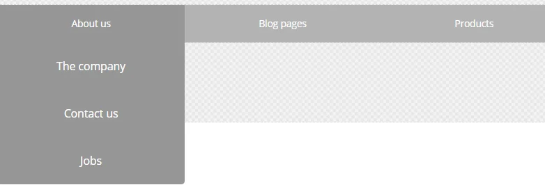 The Form page is hidden from the navigation menu.