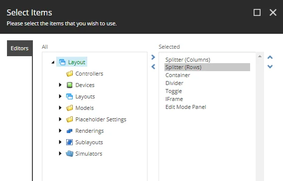 Change the rendering order.