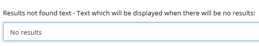 The Commerce Search Results toolbar