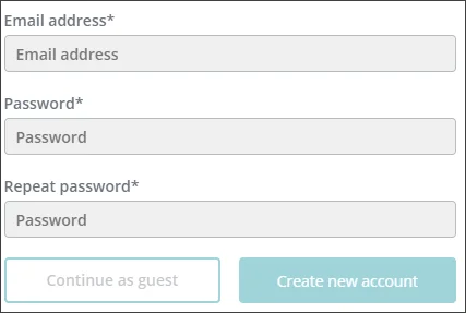 Registration rendering shown in the Experience Editor