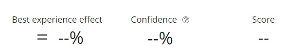 KPI overview in the test report
