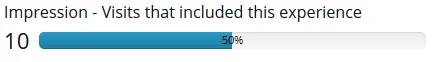 The Impression section of the test report
