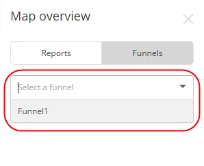 The Map overview pane