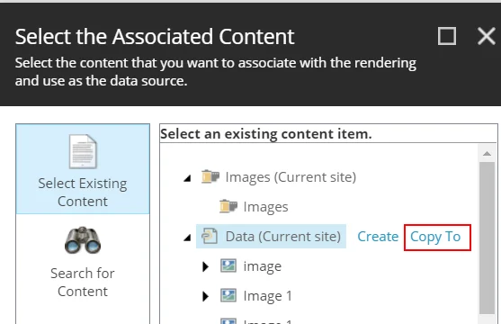 Copy a data source Copy a data source